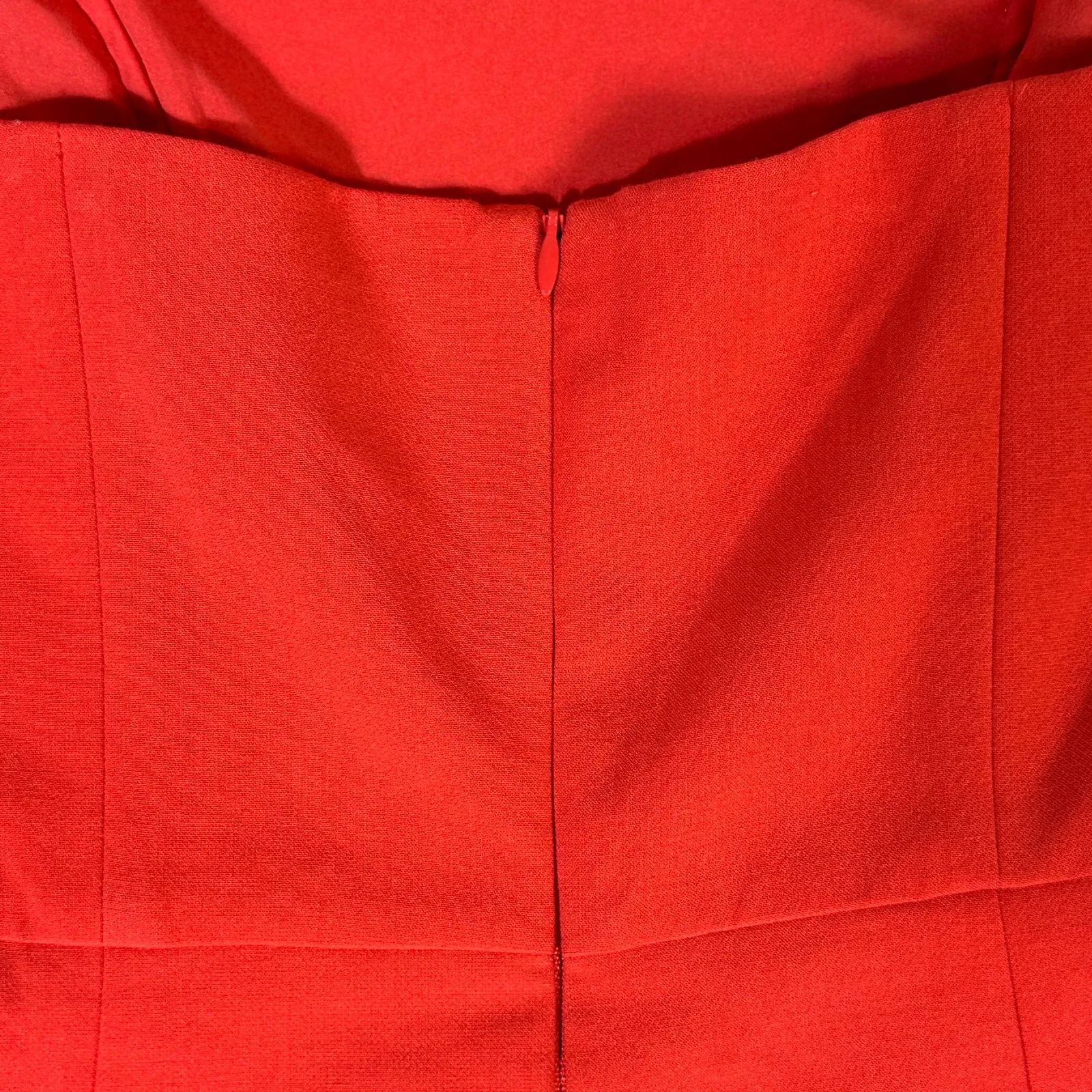 French Connection Whisper Romper Womens 4 Coral Strapless Boned Bodice Cocktail - Image 6