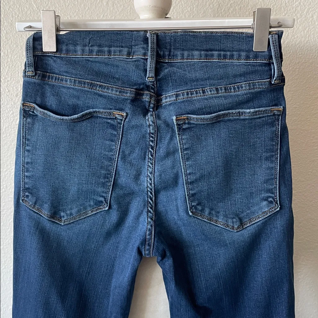 Frame Denim Le High Skinny Stagger Hem - Image 7