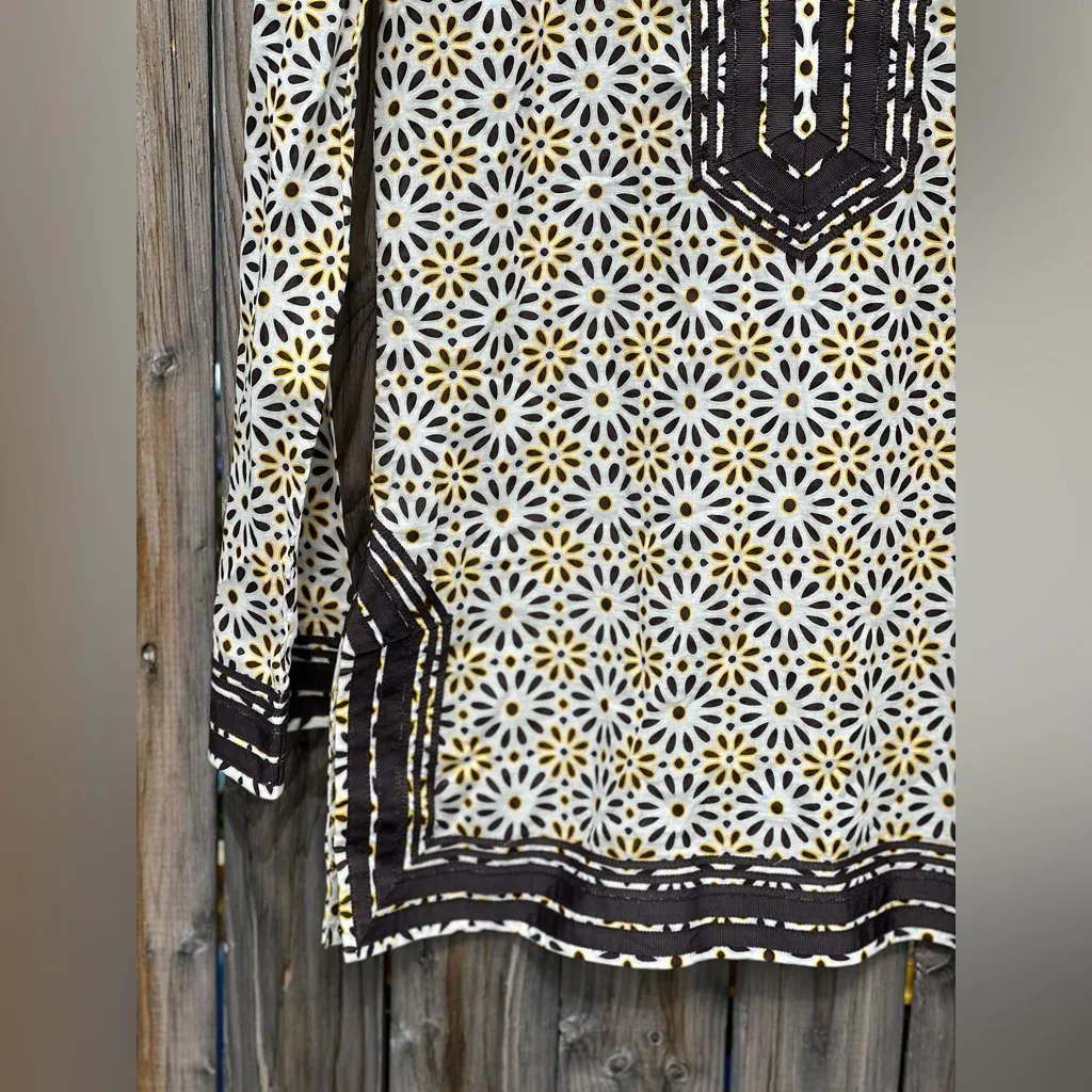 Tory Burch  Geometric Patterned Tunic Shirt - Image 5