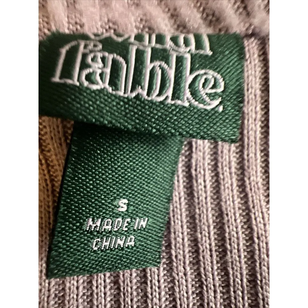 Wild Fable Ribbed Long Sleeve Cropped Kit Top Mauve Women’s S NWOT - Image 3