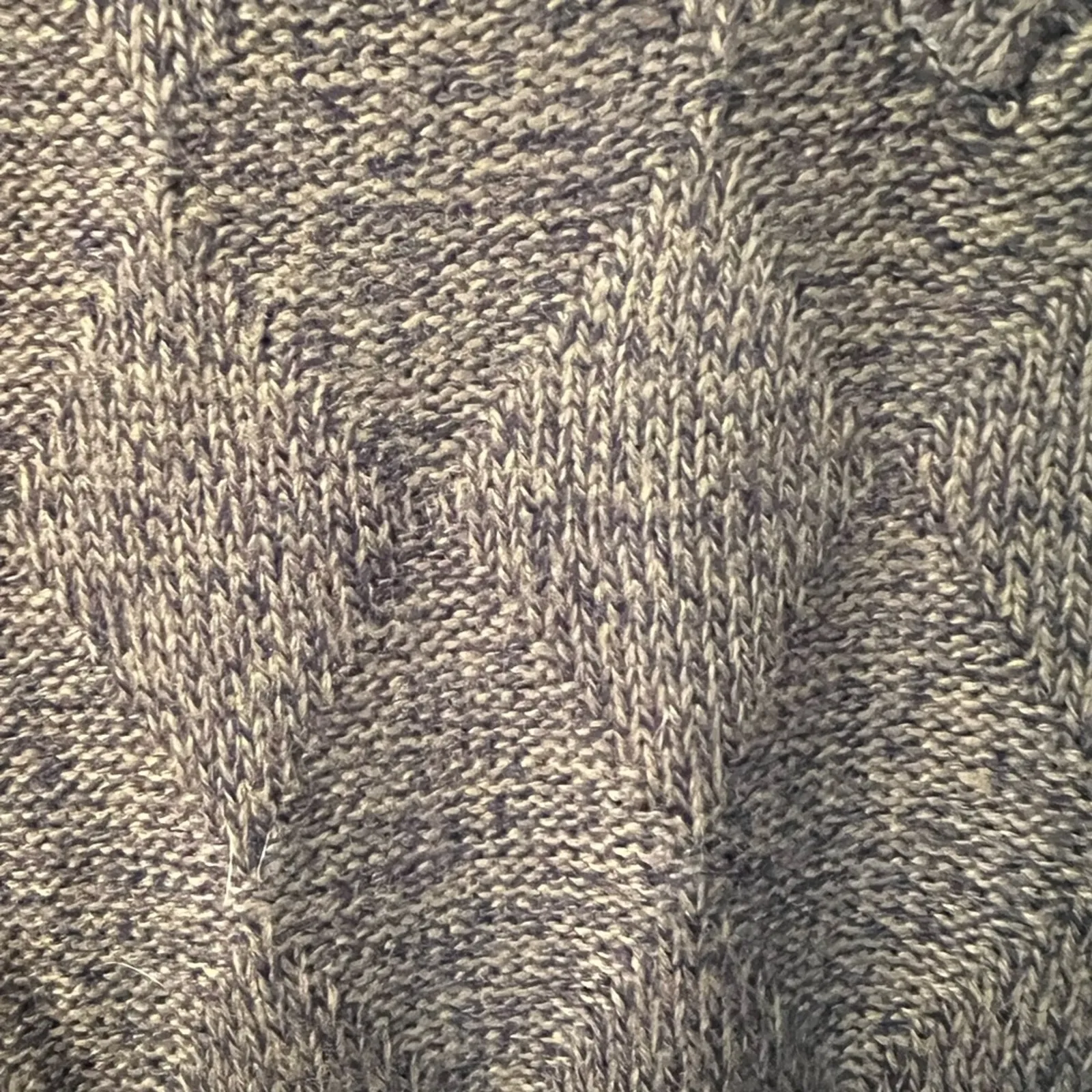 Karen Scott Women's Olive Sweater pullover Argyle Diamond Pattern Size Medium - Image 4