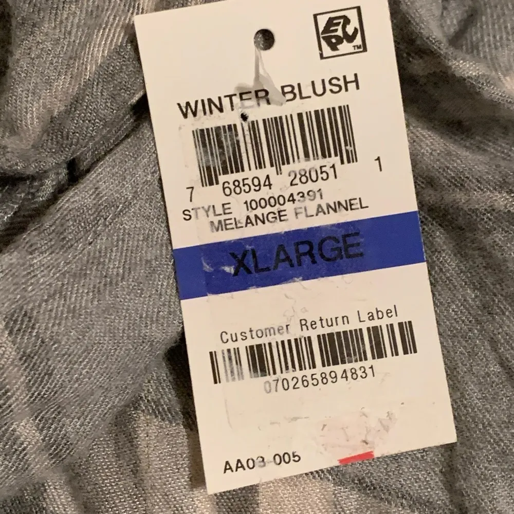 Style & Co. Plaid Peplum Flannel Top - Image 9