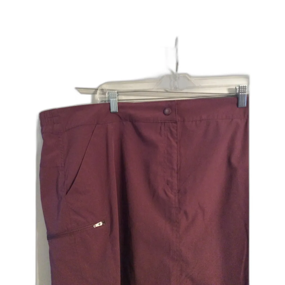 Plus Size XXL Skort Purple Stretch Golf Exercise - Image 2