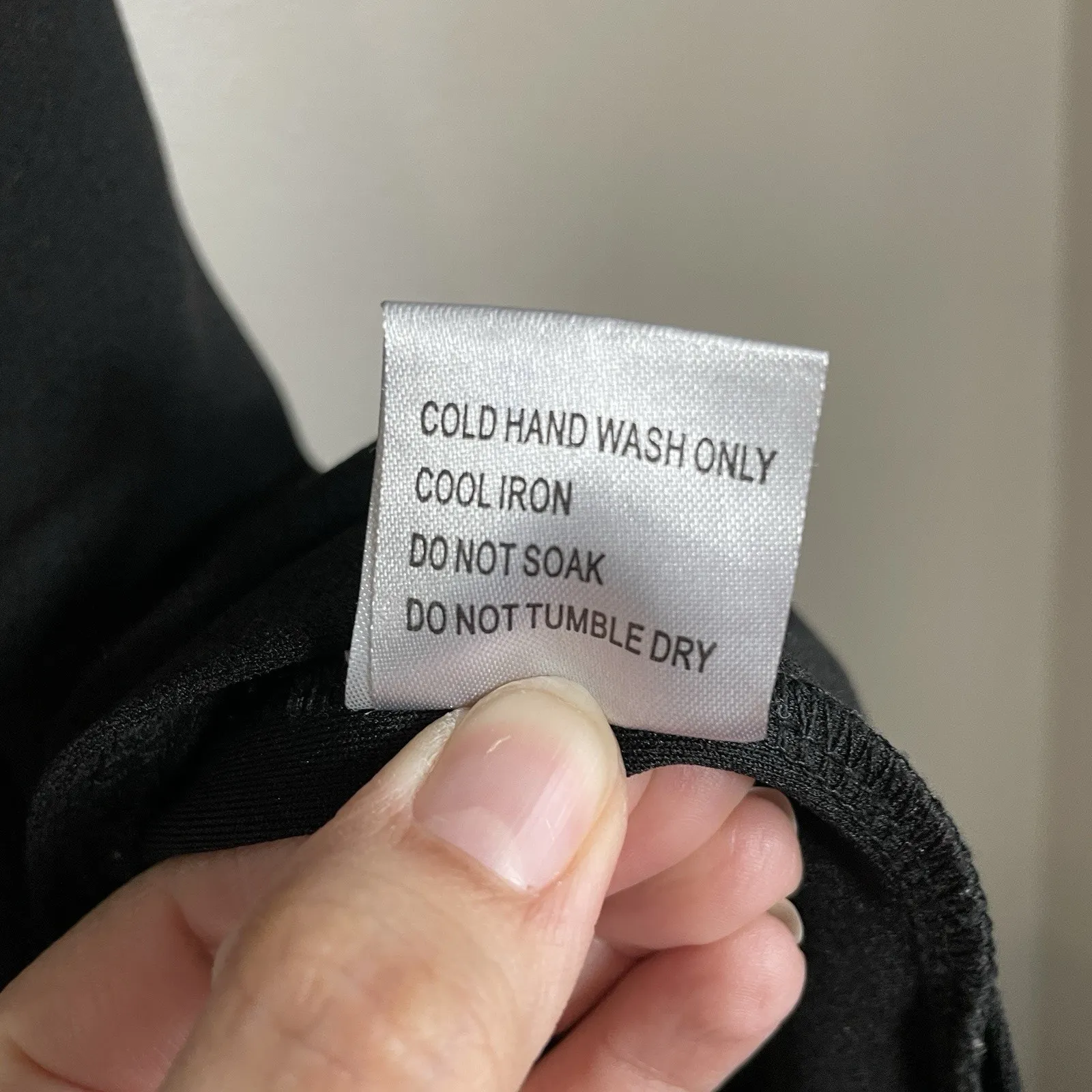 Princess Polly Sz 12 Aero Midi Dress Black Slim-Fit Side Slit Asymmetric Stretch - Image 5