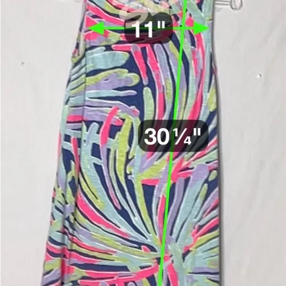 Lilly Pulitzer Sleeveless Tank Top Size S Multicolor Print Pullover‎ Style 20918 - Image 7
