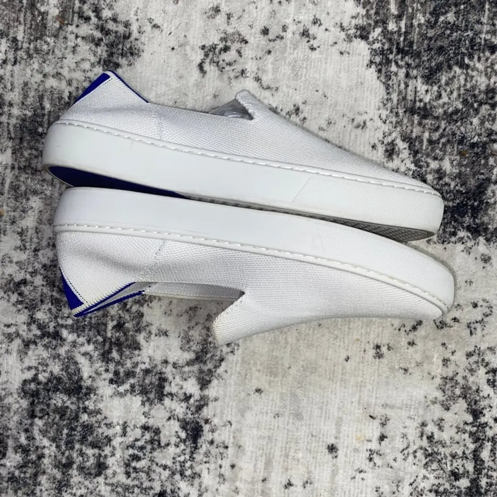 The Original Slip On Sneaker in Bright White | Rothy's Size 7 - Image 4