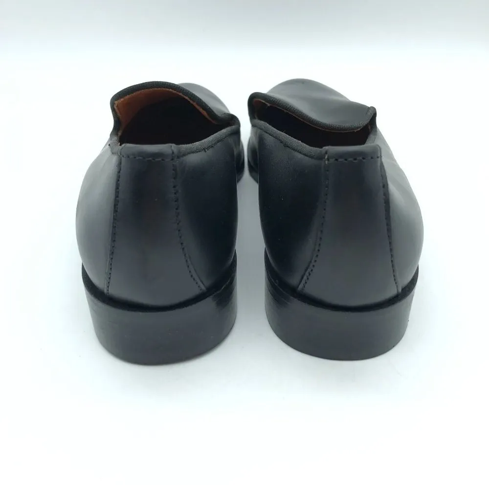 Everlane Shoes The Modern Loafer Leather Slip On Stacked Heel Black Size 5 - Image 5