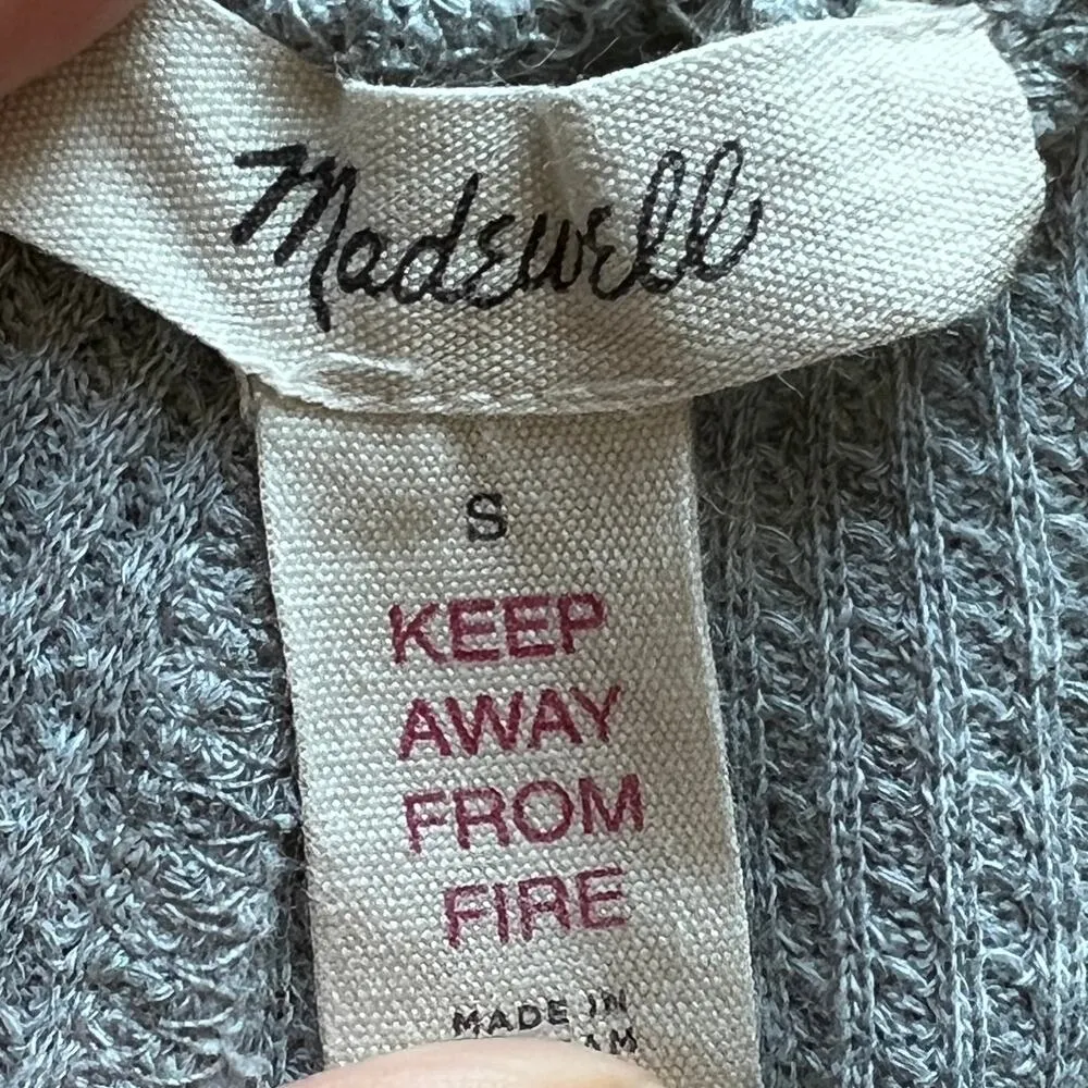 Madewell Waffle Knit Shorts Women's S - Image 6