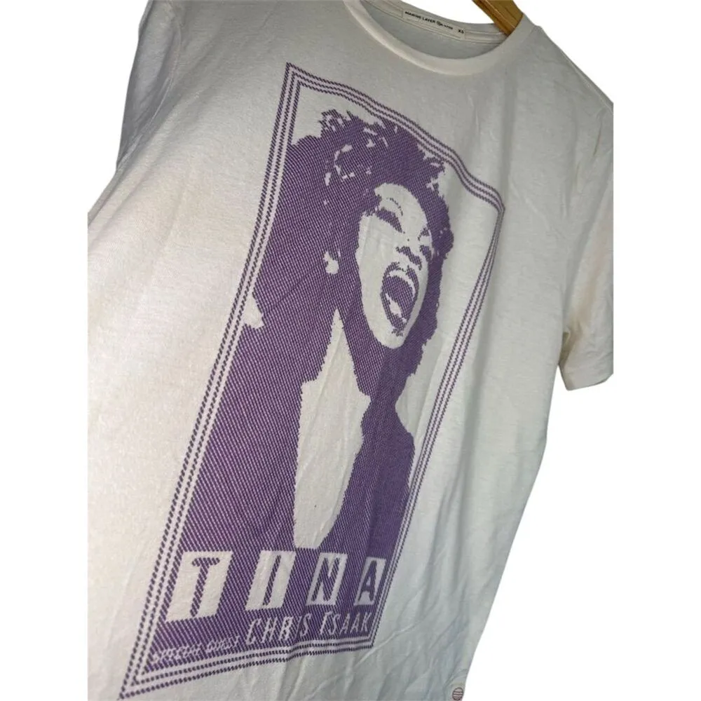 Marine Layer Tina Turner Vintage Graphic Band Tee Unisex XS Short Sleeve NWOT - Image 5