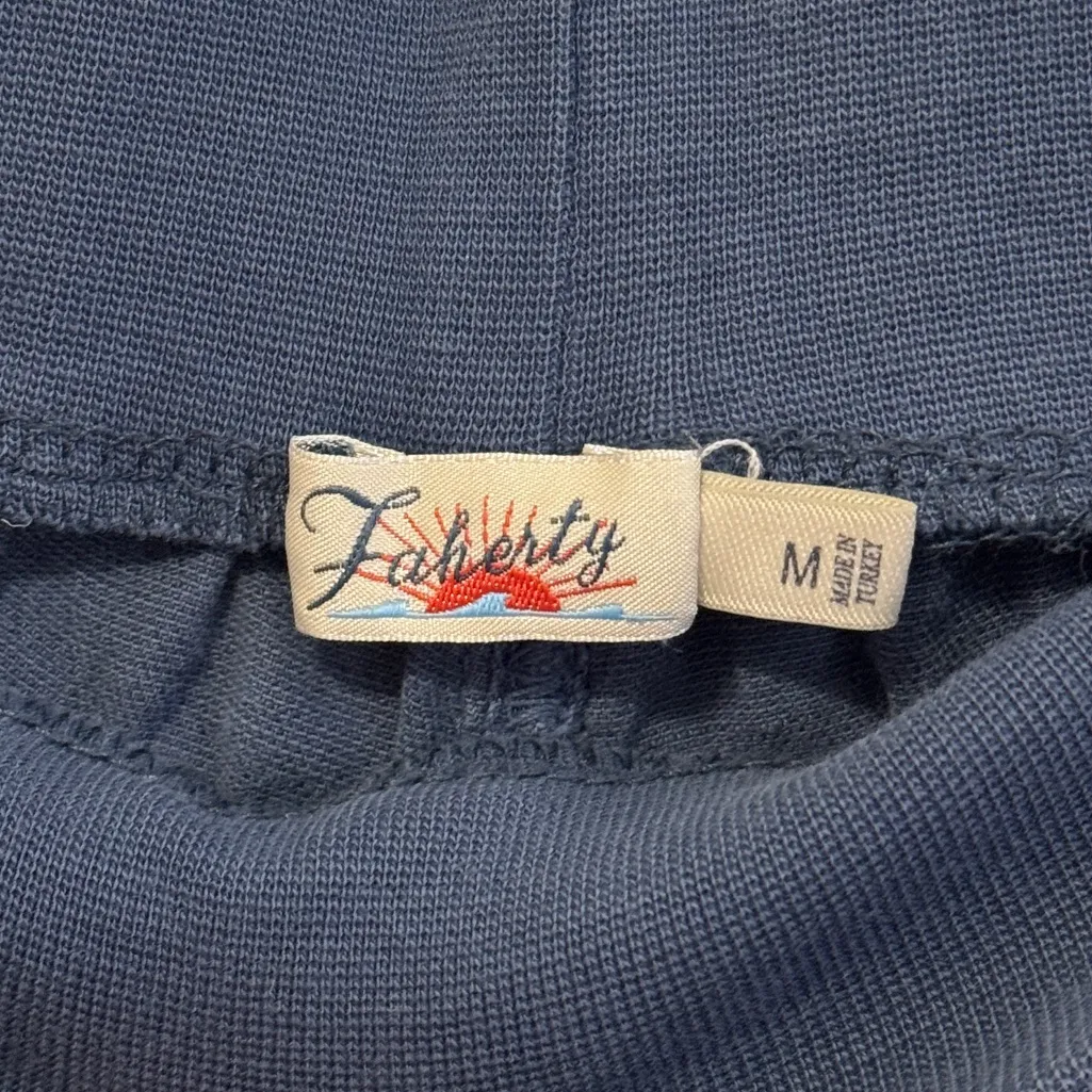 Faherty Arlie Day Jogger Size Medium Navy Blue - Image 3