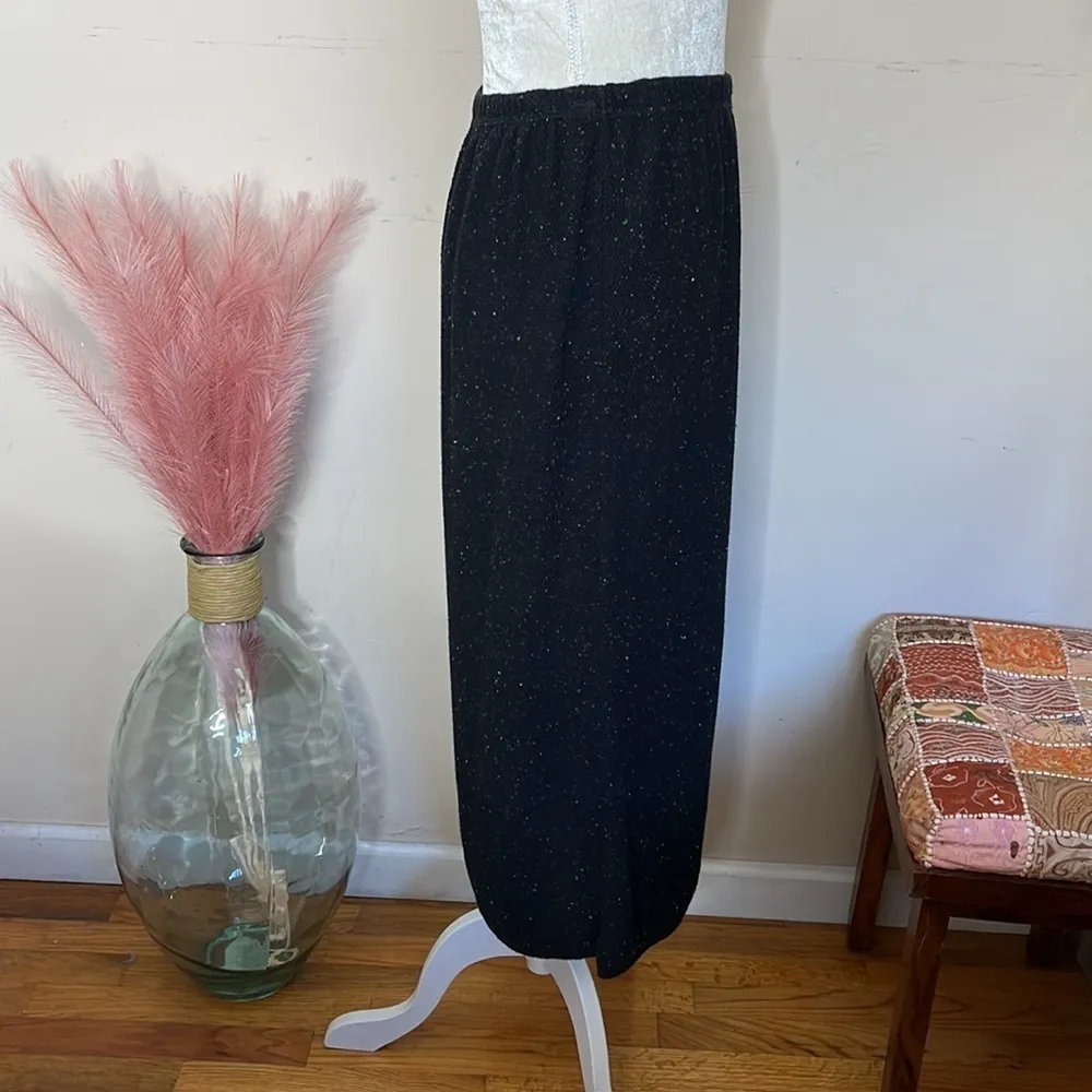 Coldwater creek • speckled maxi skirt with side slit - Image 2