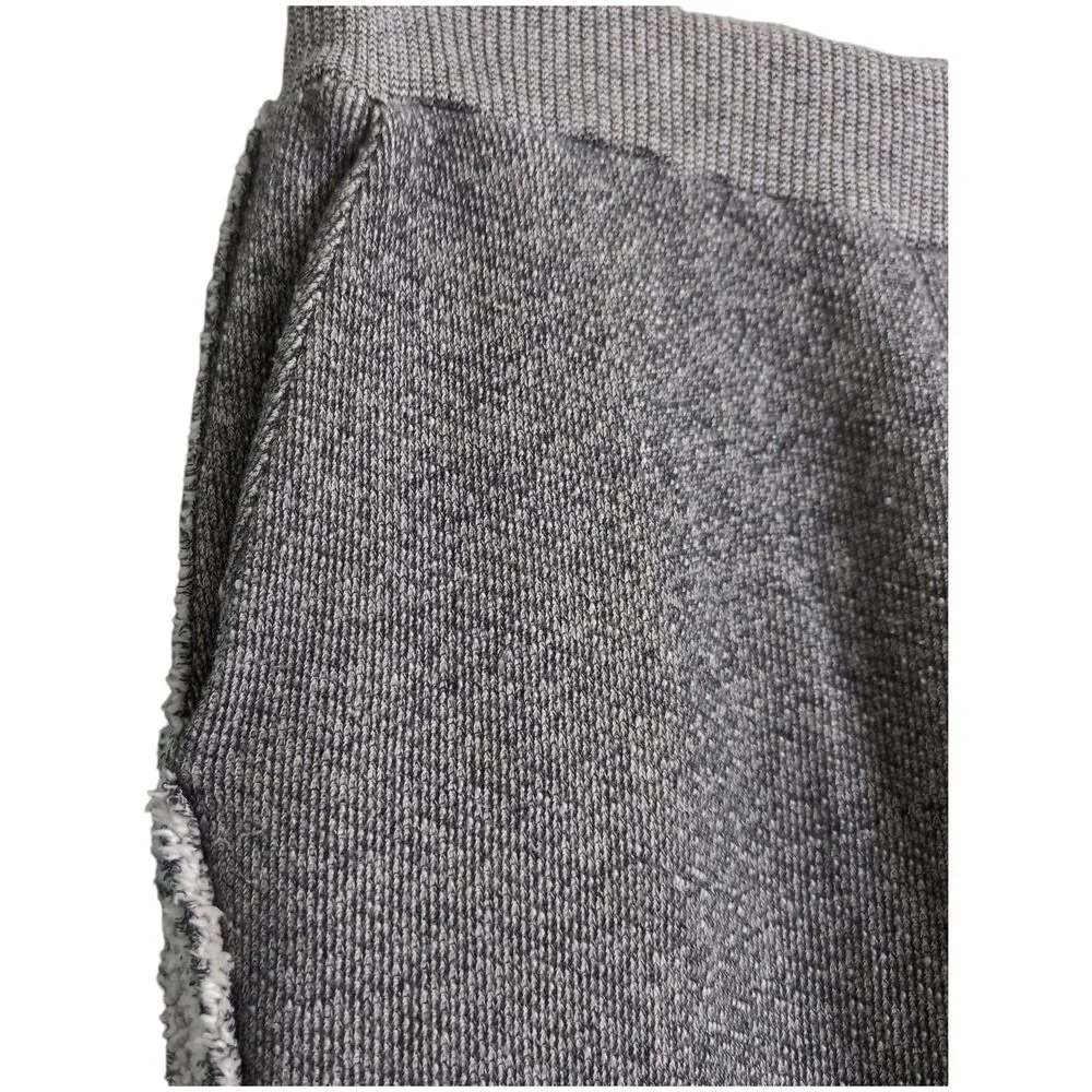 Nation Ltd Gray Side Stripe Elastic Waist Ankle Sweatpants Small (Est.) - Image 2