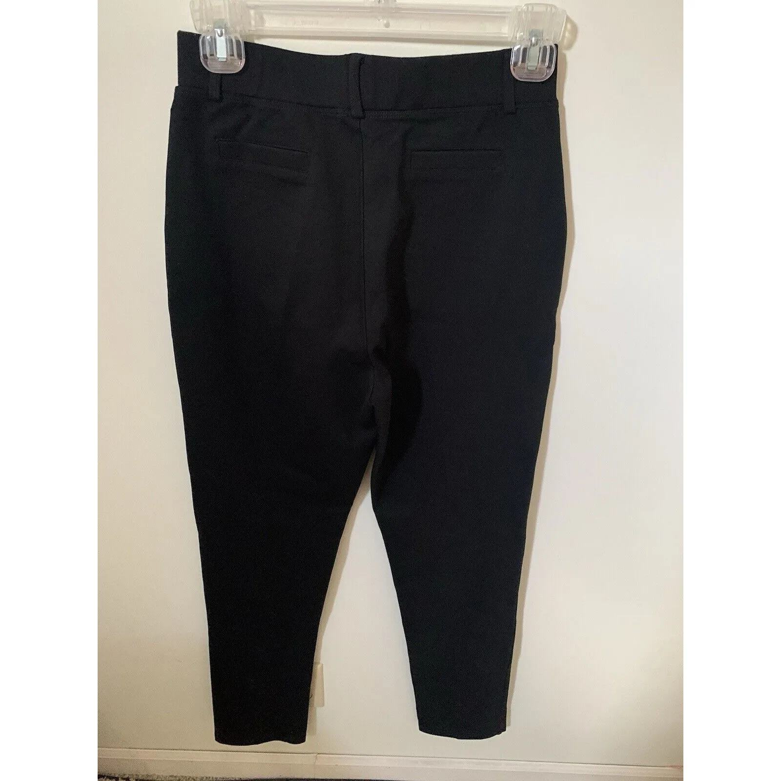 PMIYS Dress Pants Womens Small Black Office Slacks Pockets Skinny Comfort NEW - Image 4