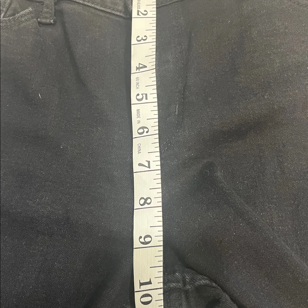 Old Navy Rockstar midrise skinny black jeans - Image 7