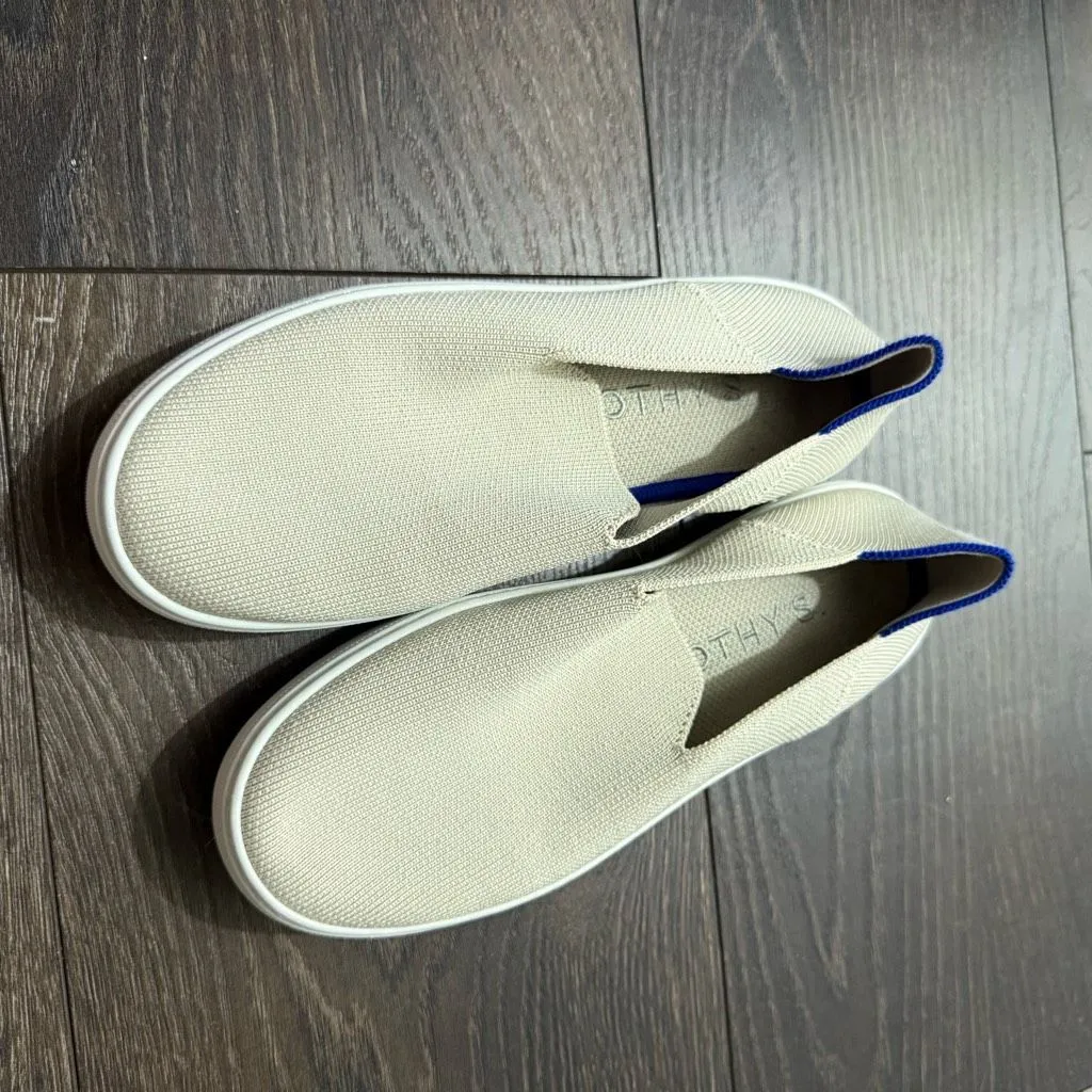 Rothy’s Women’s 6.5 Sand Slip On Sneakers Shoes - Image 2
