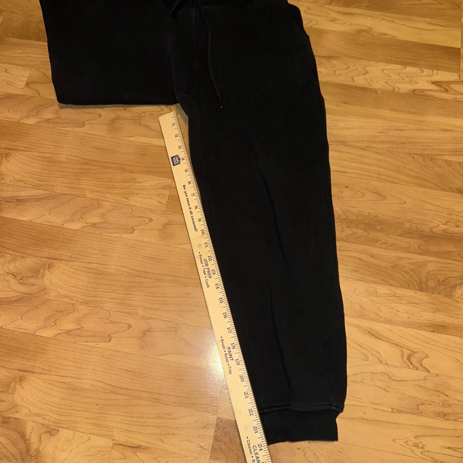Lululemon Scuba Relaxed High Rise Jogger Black Lightweight‎ Drawstring Size 8 - Image 10