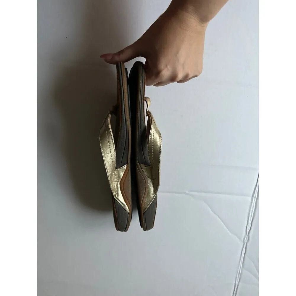 Olukai Kumu Women’s sandals W10 Gold Size 10 - Image 2