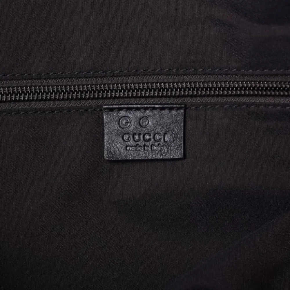 GUCCI | Metallic Monogram Canvas Large Tote Brown Silver - Image 4