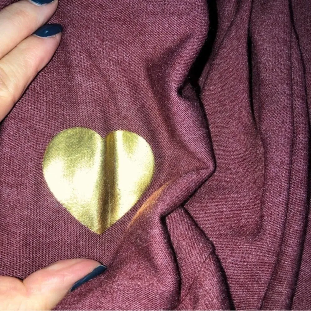 Chaser Golden Heart Cozy Knit Pullover Sweatshirt NWT 2X NWT - Image 6