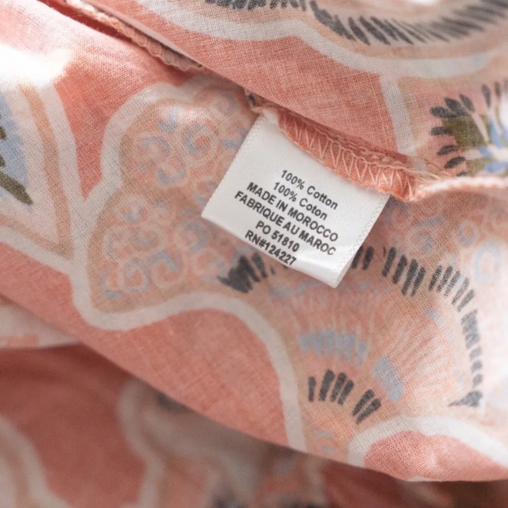 MISA |  Dana Mae Cut‑Out Cotton Floral Maxi Dress S Open‑Back Ruffle Hem - Image 15