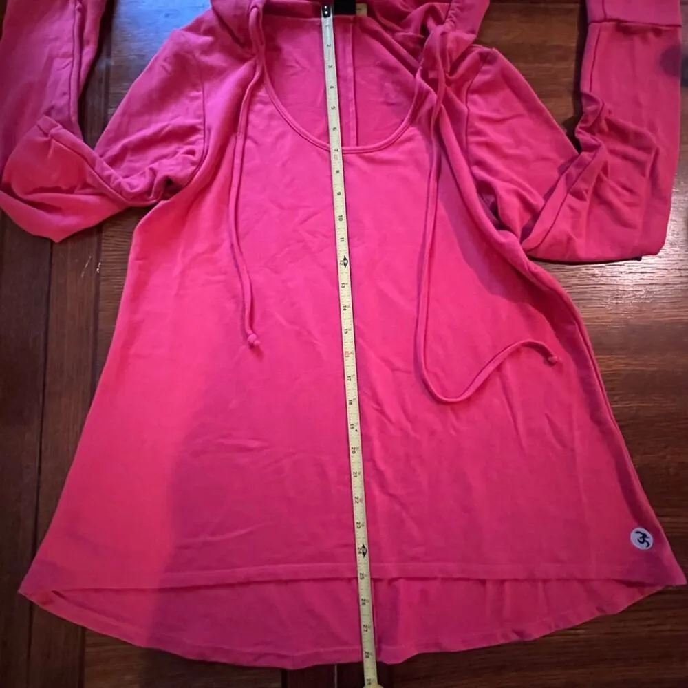 Wear Me Out Cayenne Kangaroo Hoodie Coral Color Size Small/Medium Pink Size L - Image 8