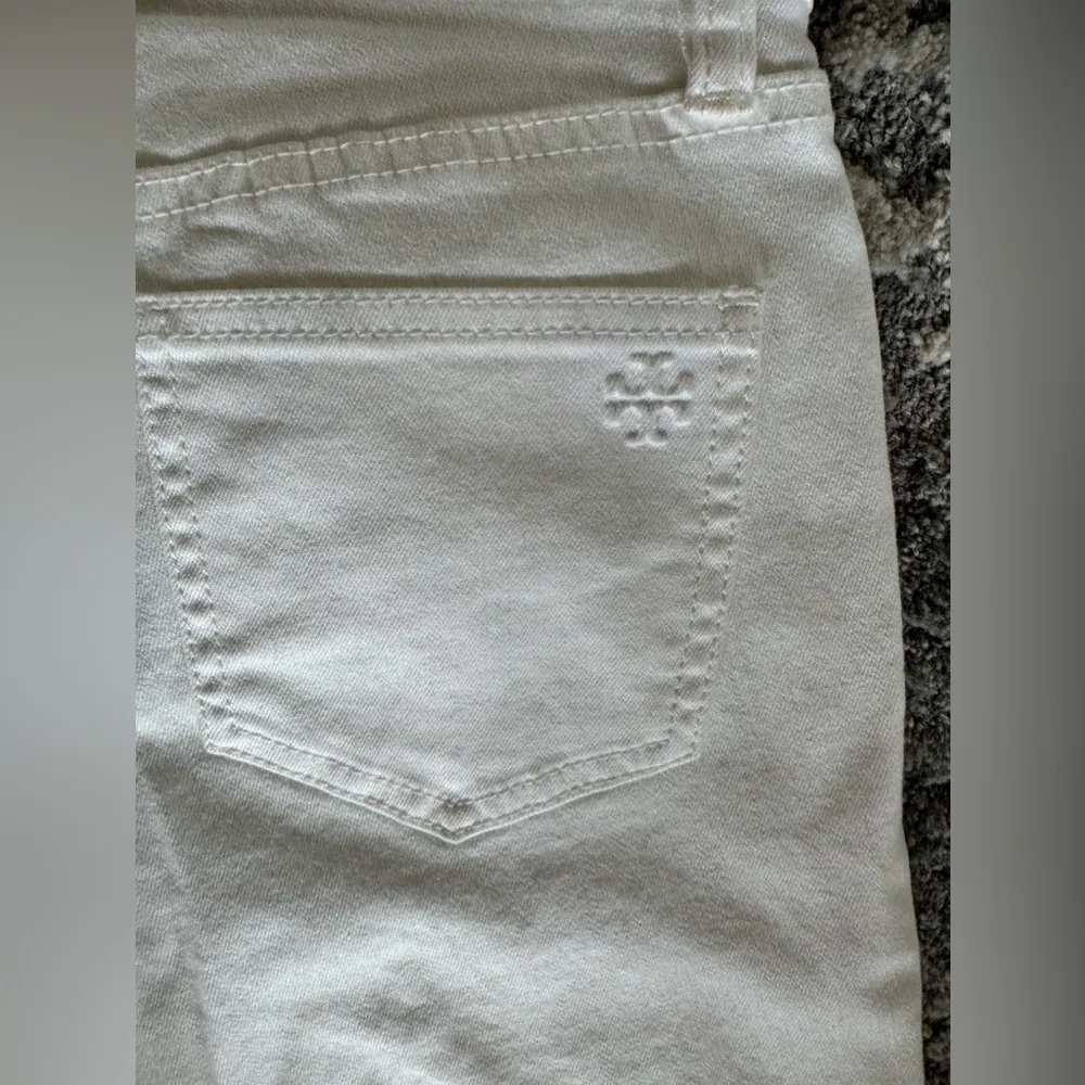 Tory Burch  White Skinny Jeans - Image 7