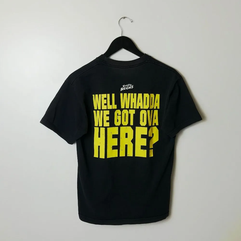 WWE Cuppa Haters T Shirt Statement Wrestling Sports Double Sided Graphic Tee Size M - Image 12