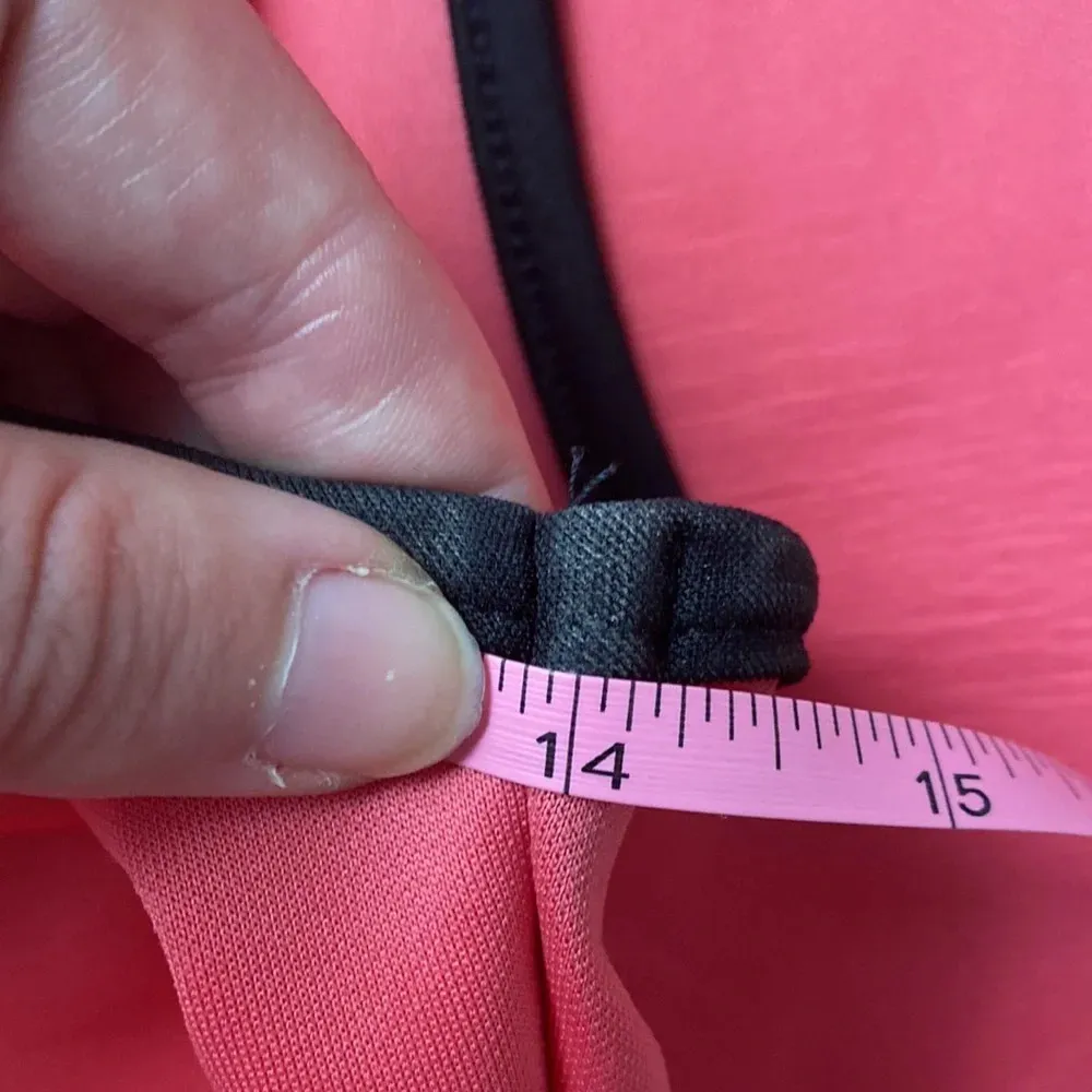 Try! This Pink and Black Lace Sleeveless Dress Size Small - Image 8