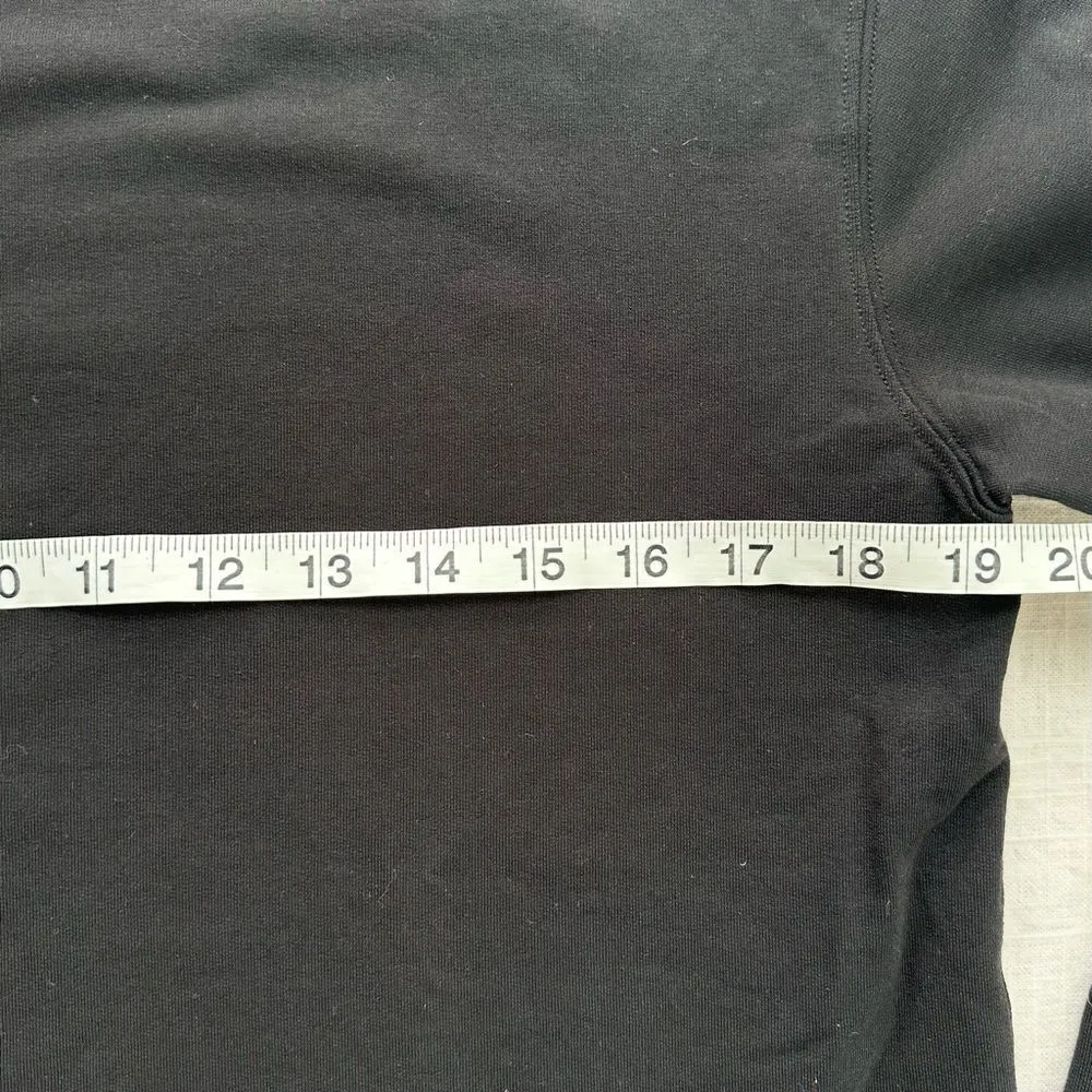 MM LAFLEUR Ellie 1.0 Pima Terry Crewneck Sweatshirt Black‎ ELL1Blk XS - Image 10