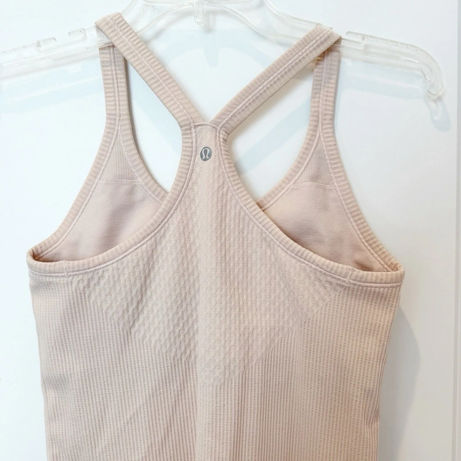 Lululemon Ebb To Street Tank Top Size 8 Ribbed Athletic Sports Run Athleisure - Image 4