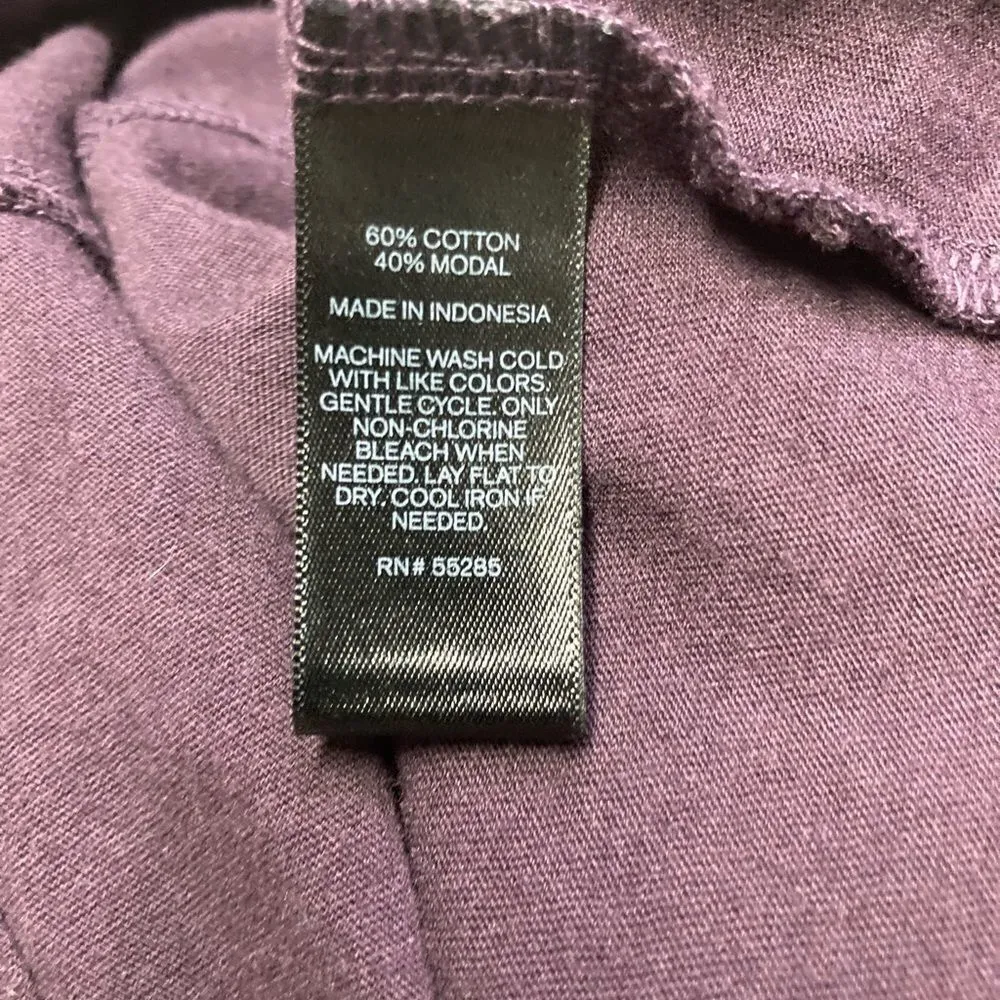 EXPRESS,Women’s top,plum,Sz medium, Dolman Sleeves‎ - Image 4