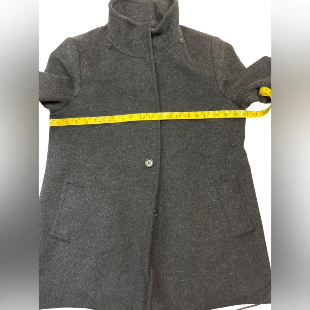 Lauren Ralph Lauren Vintage Jacket Black Button Up Wool Blend Coat Size Medium - Image 15