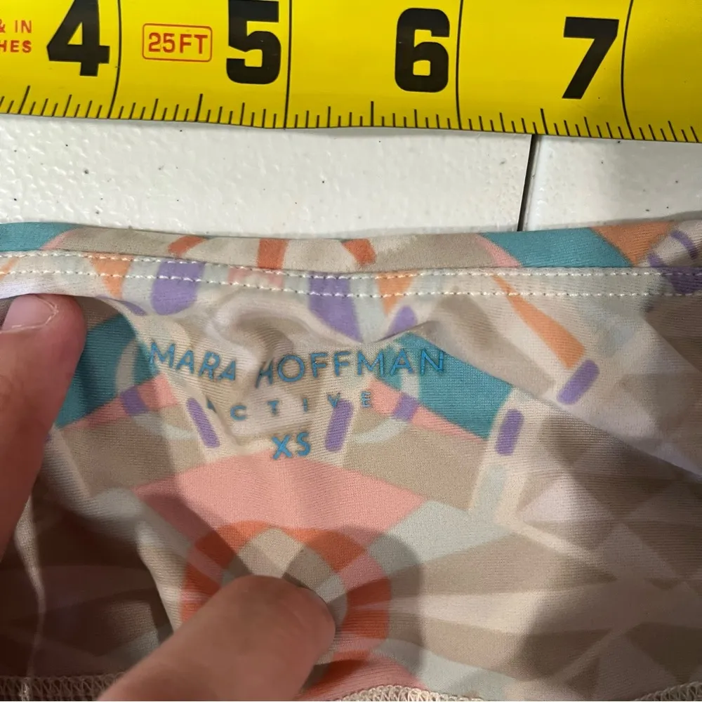 Mara Hoffman Active Revolve Cropped Legging in Eos Stone Womens XS - Image 8