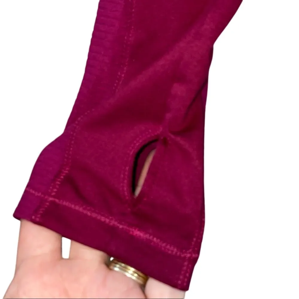 Columbia Dark Pink Athletic Long Sleeve Shirt - Image 2