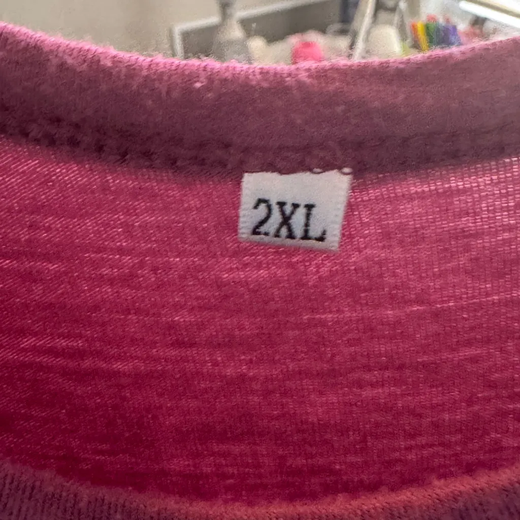 Faire Short Sleeve Cinch Waist Maxi Dress Dusty Mauve Pink Size 2X - Image 9