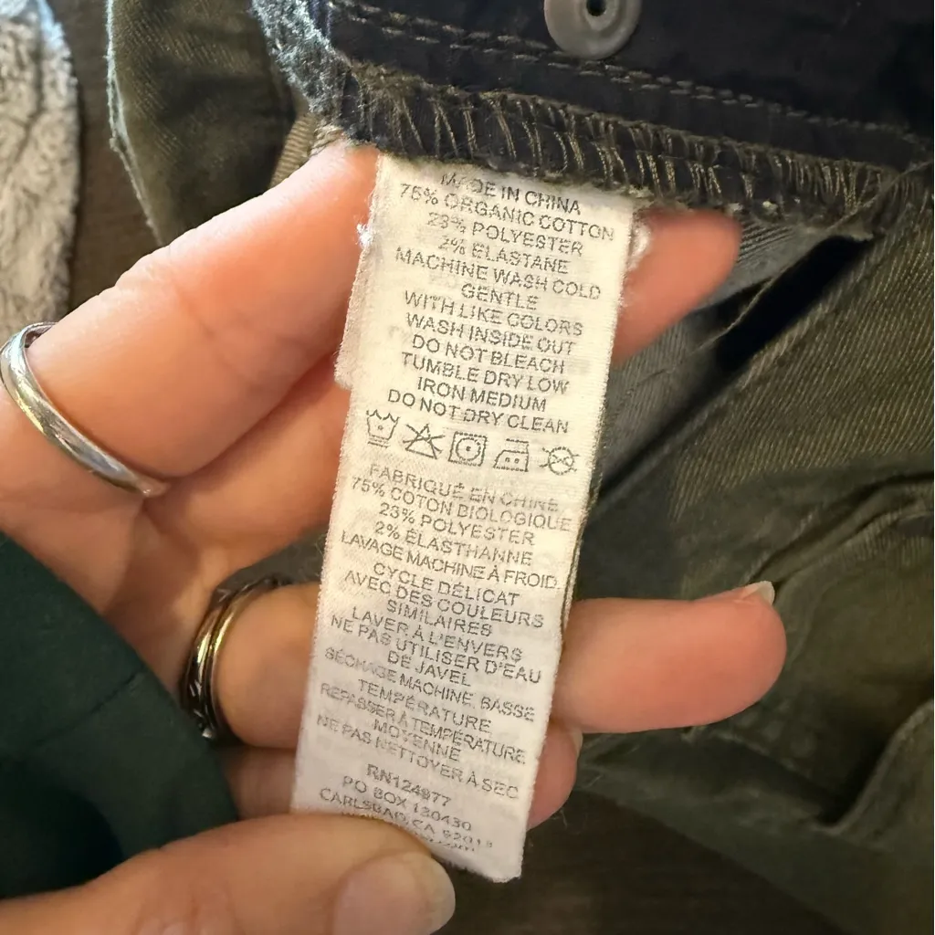 Prana Kara Jeans in Cargo Green - Image 9