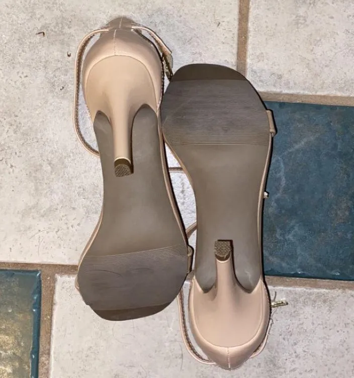 Material Girl nude heels  - Image 6