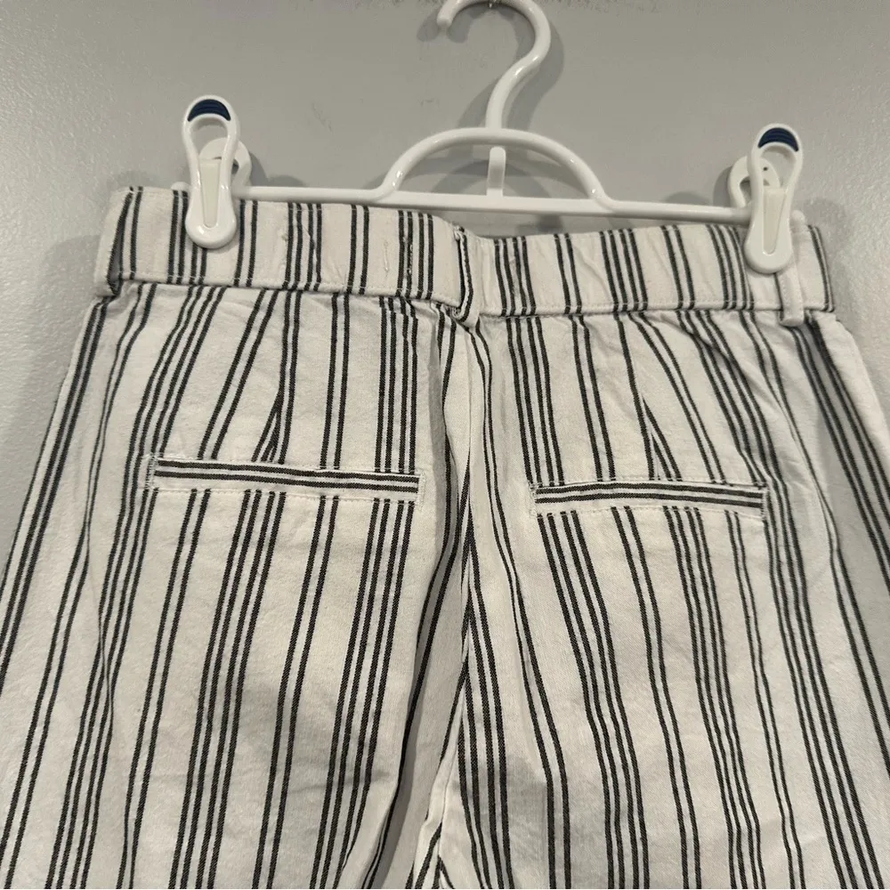 Hollister Ultra High-Rise Striped Pants, Navy/White, XS - Image 4