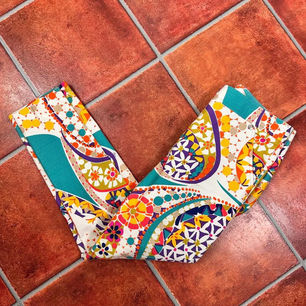 NWOT Trina Turk Unique Design Pants Size 0 - Image 8