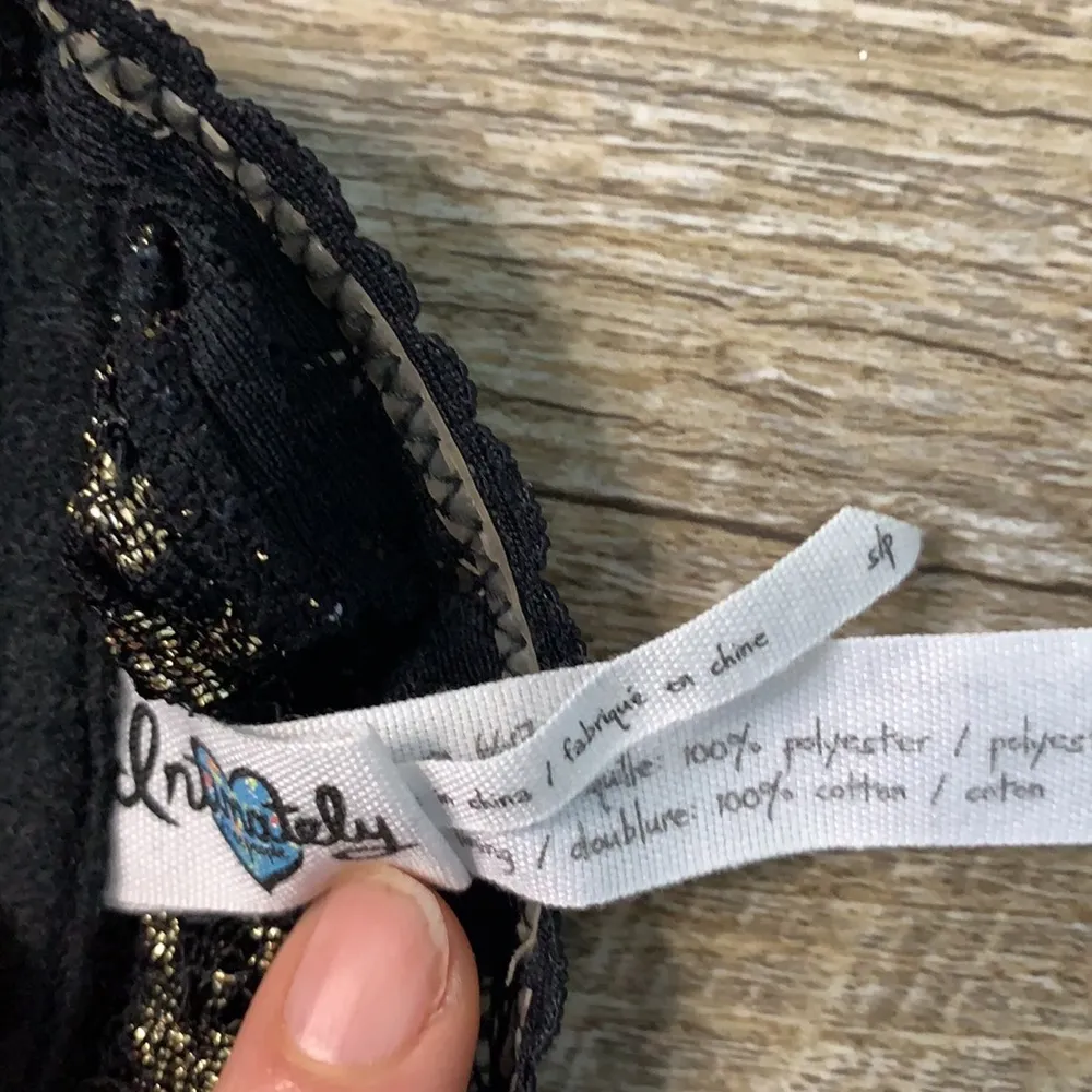 Free People Sparkly Bandeau SZ S - Image 4