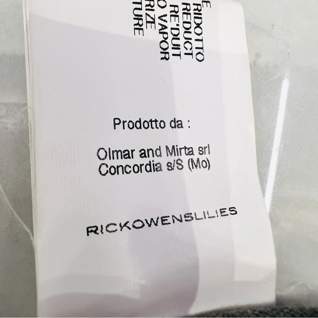 RICK OWENS
Draped Front Midi Skirt In Neutrals Gray Size 4 - Image 11