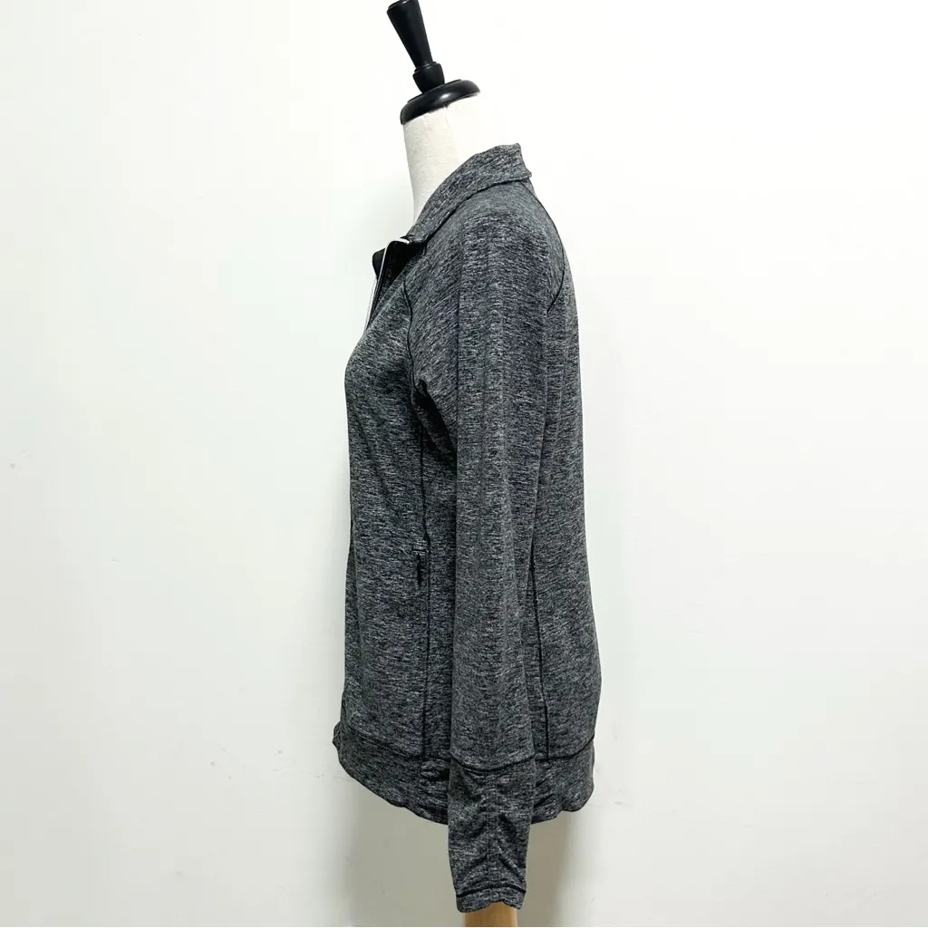 Outdoor Research Black Gray Spacedye Zip Up Long Sleeve Slim Fit Melody Jacket L Size L - Image 4