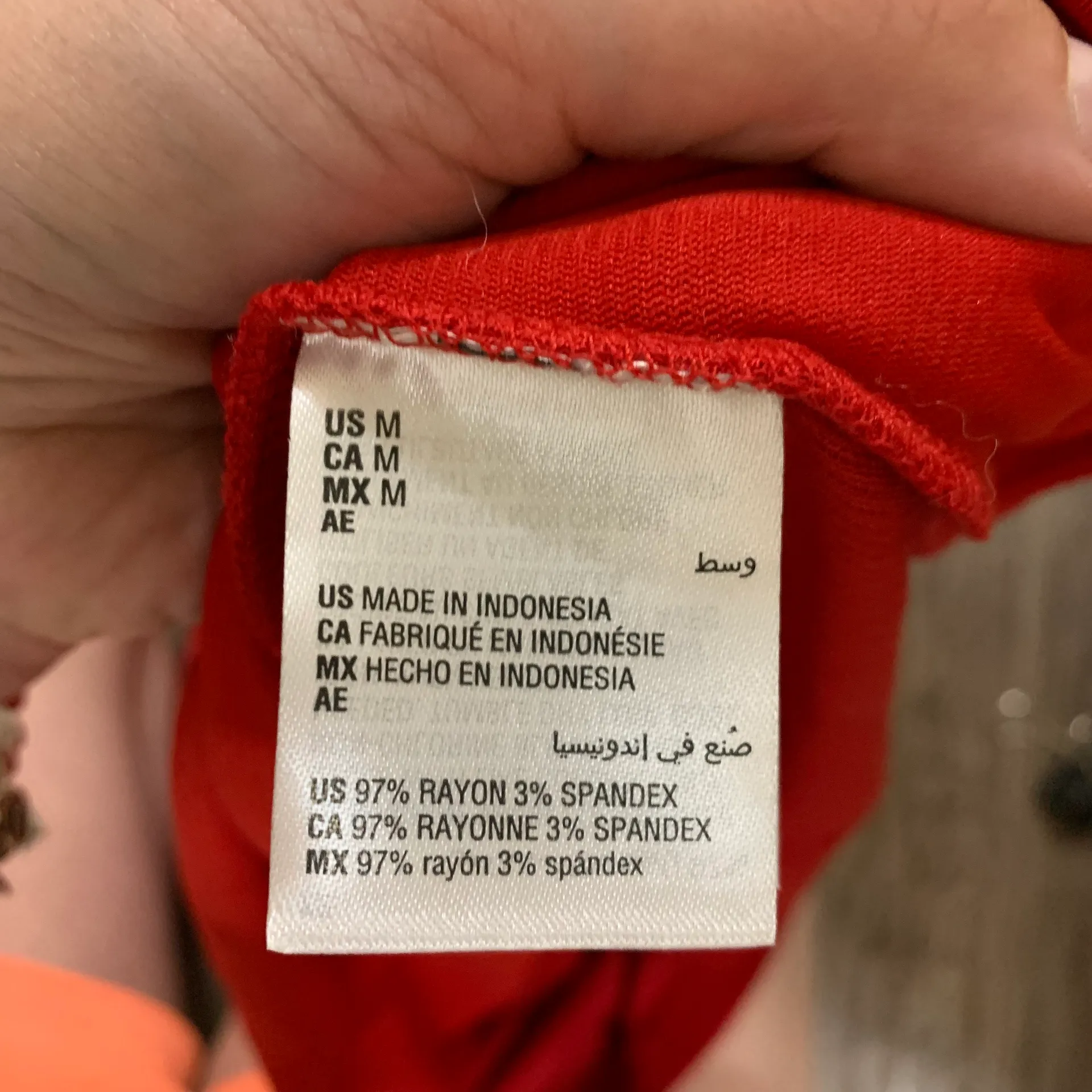 INC  Red Long Sleeve Top - Image 4