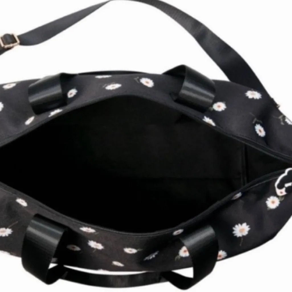 ALICE + OLIVIA DAISY PRINT DUFFLE TRAVEL BAG - Image 8