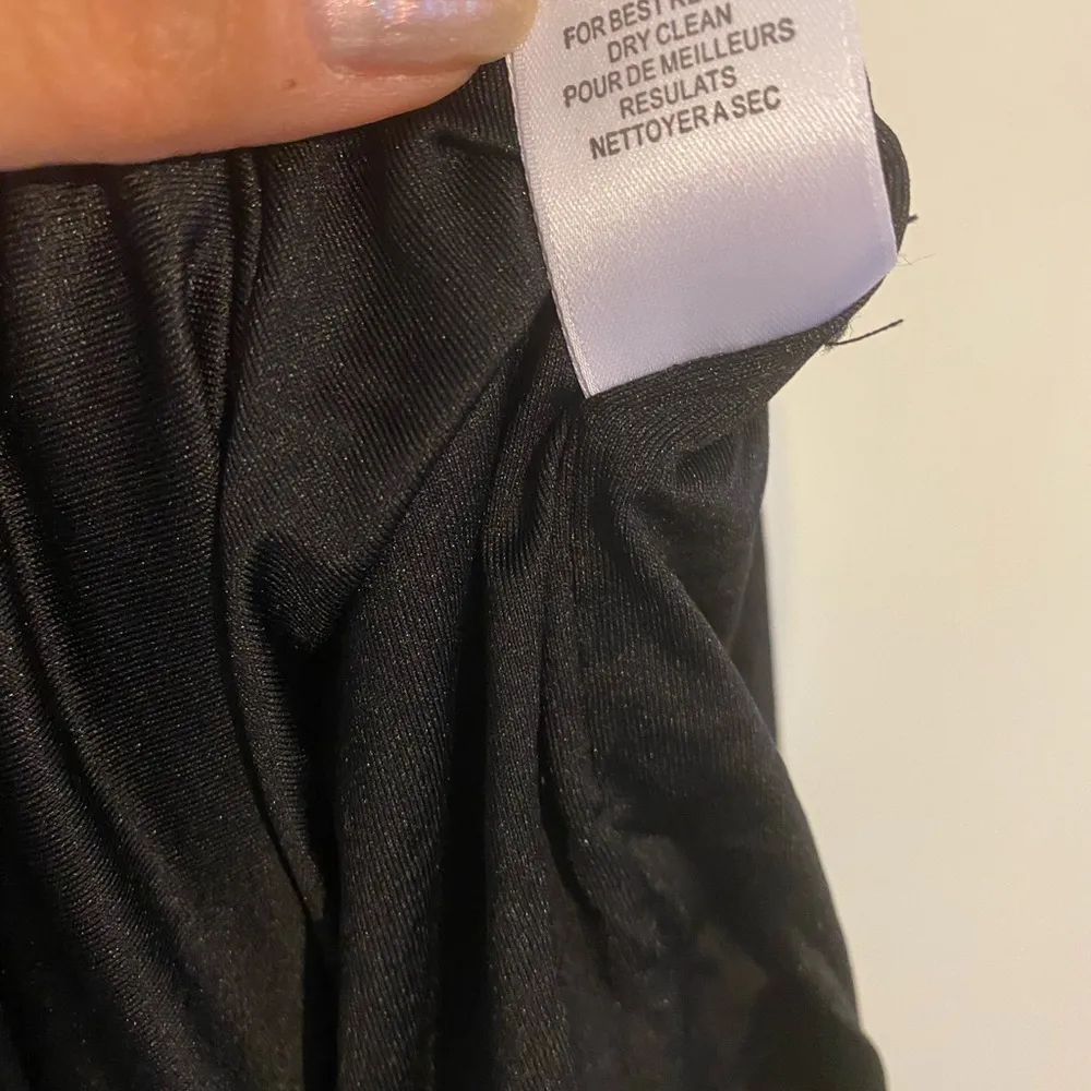 fitted Ruched black sleeveless/Tube Top Size Small- NEW - Image 13