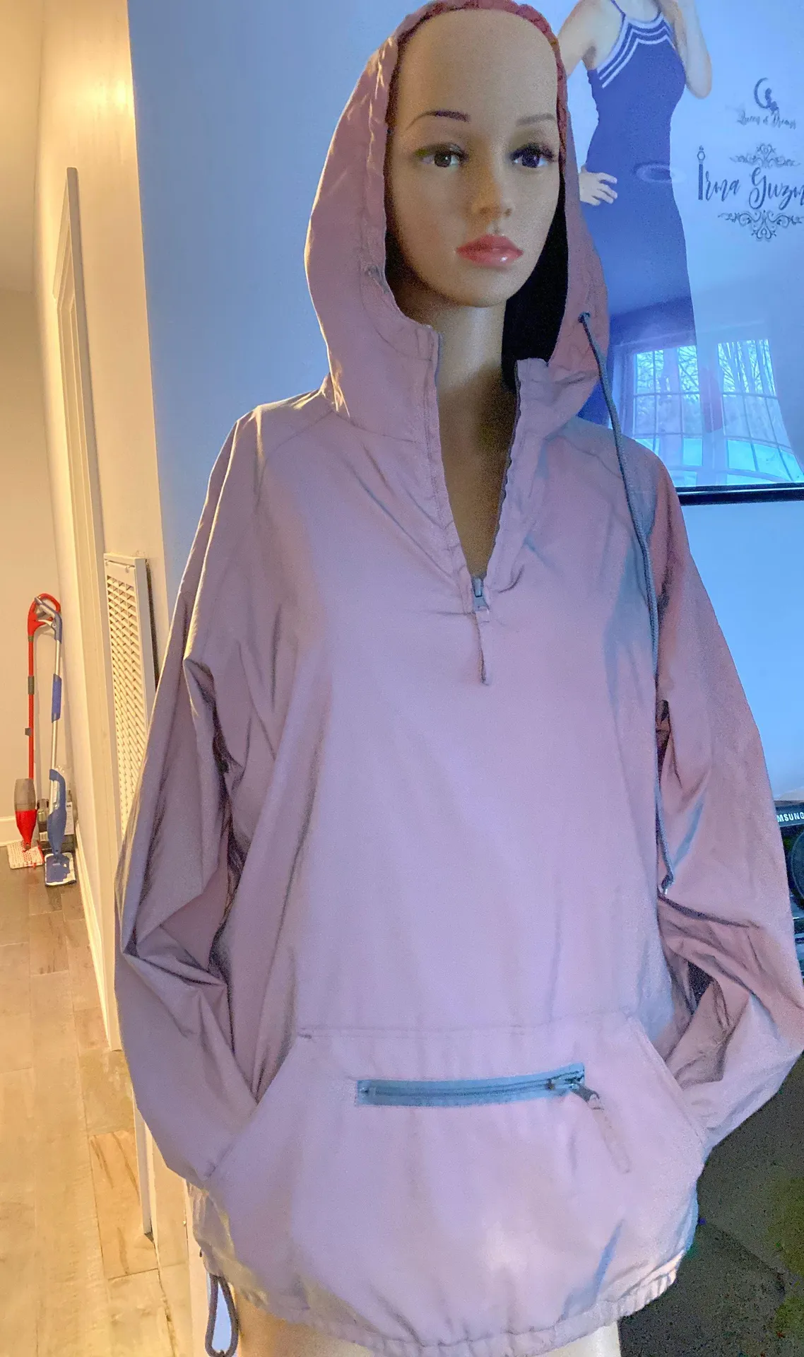 Reflective Light Weight Jacket Gray Size L - Image 2