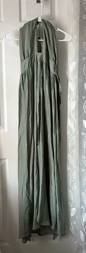 HELLOMOLLY Hello Molly over the limit halter maxi dress women size M - Image 1