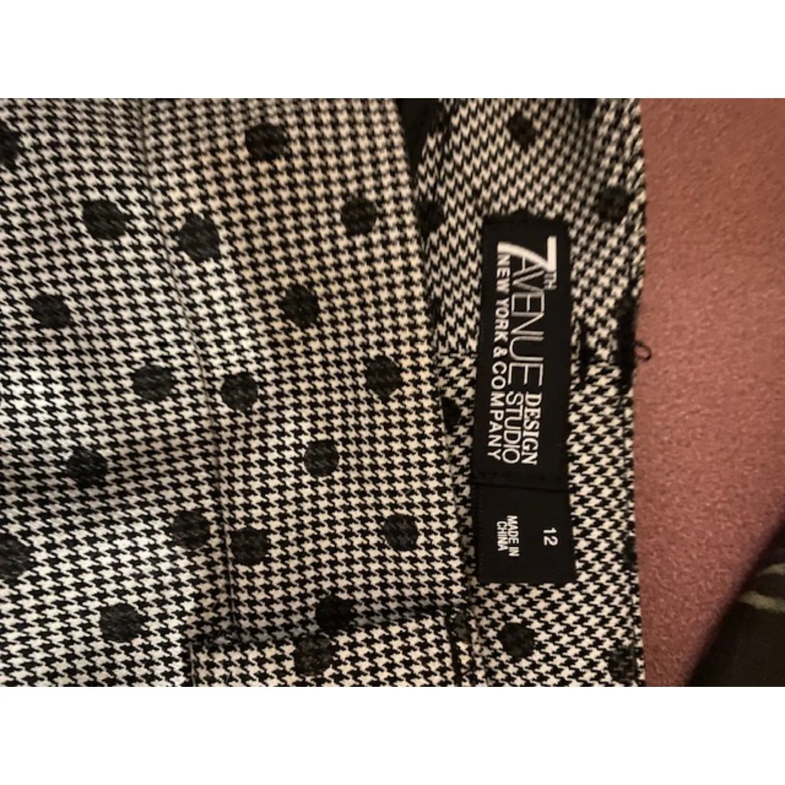 7th Avenue Design Studio Dress pants Black Size 12 - Image 3