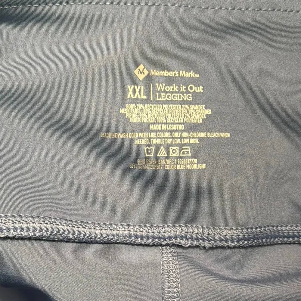 Women's Blue Leggings - Image 10