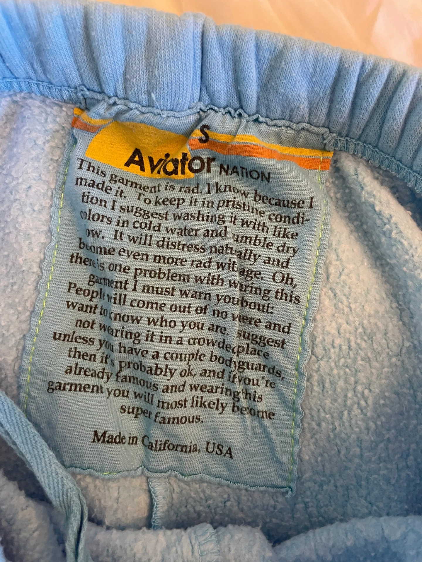 🐬 5 STRIPE SWEATPANTS - S🐬 - Image 3